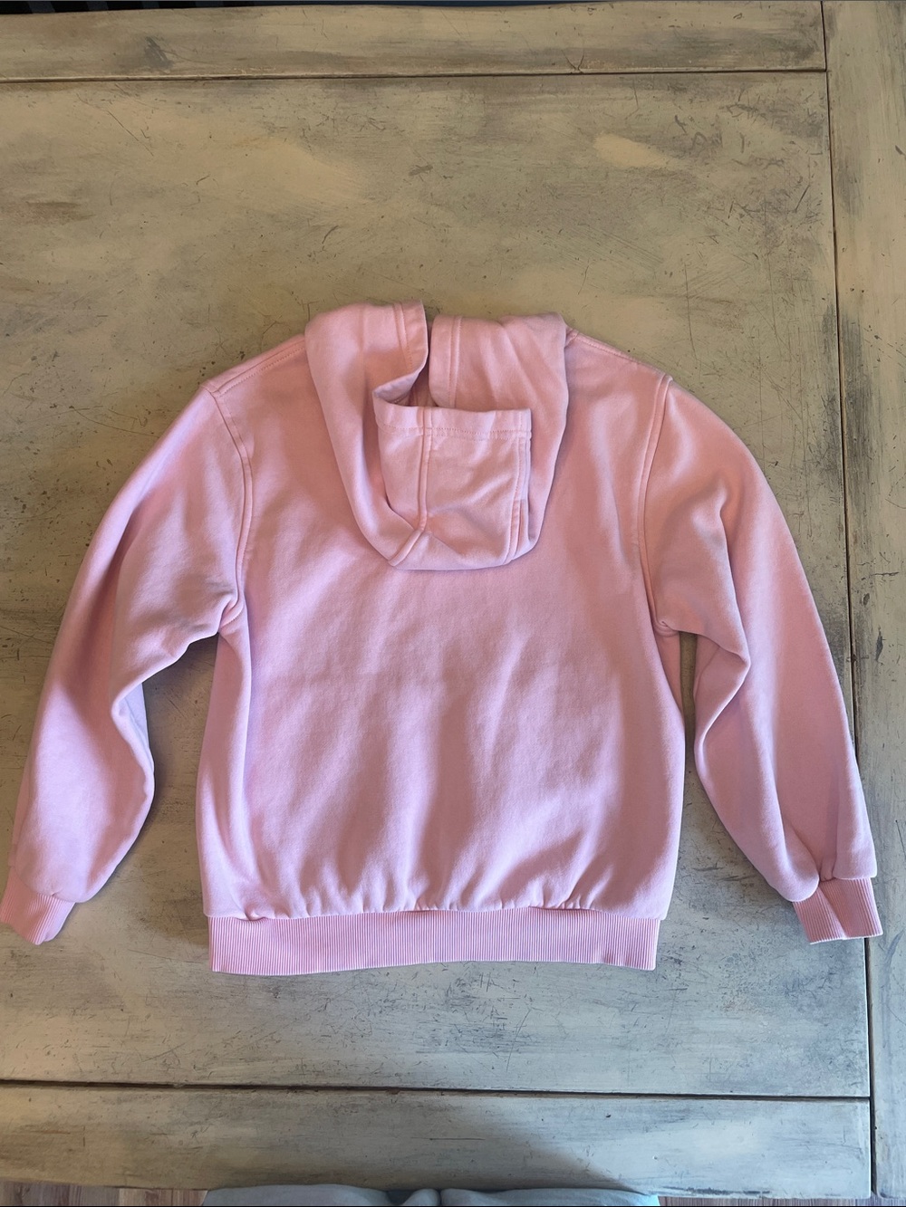 Nike Kids Light Pink Hoodie with White Logo - Picture 4 of 4